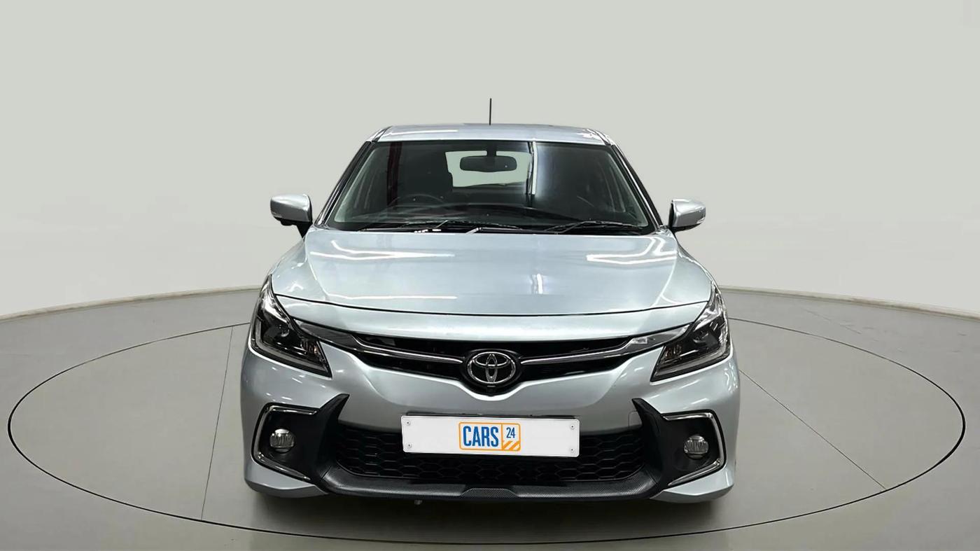 2022 Toyota Glanza V AMT, Petrol, Automatic, 27,087 km, Front