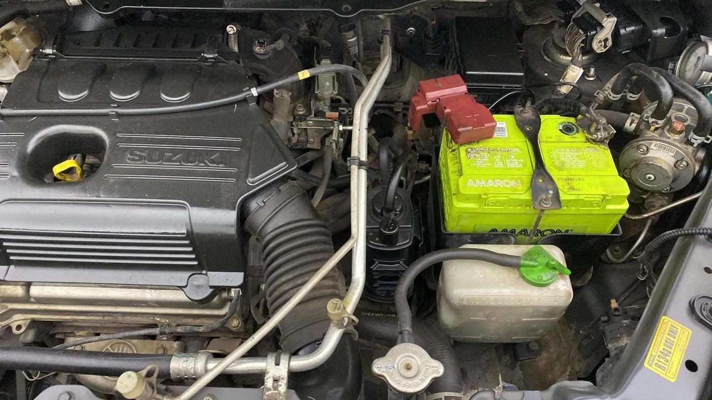 2014 Maruti Wagon R 1.0 LXI CNG, CNG, Manual, 72,605 km, Engine View - Left