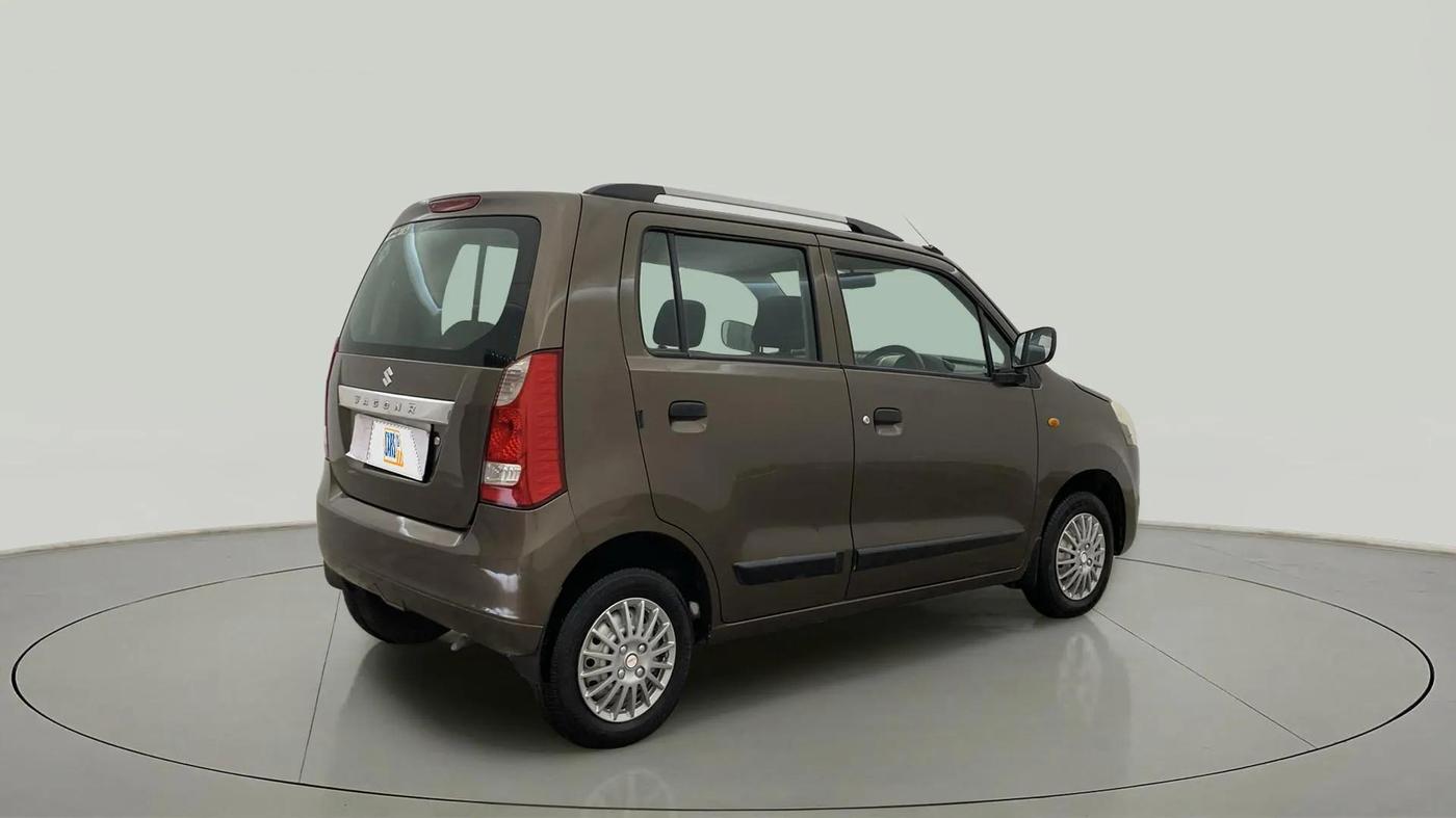 2014 Maruti Wagon R 1.0 LXI CNG, CNG, Manual, 72,605 km, Right Back Diagonal