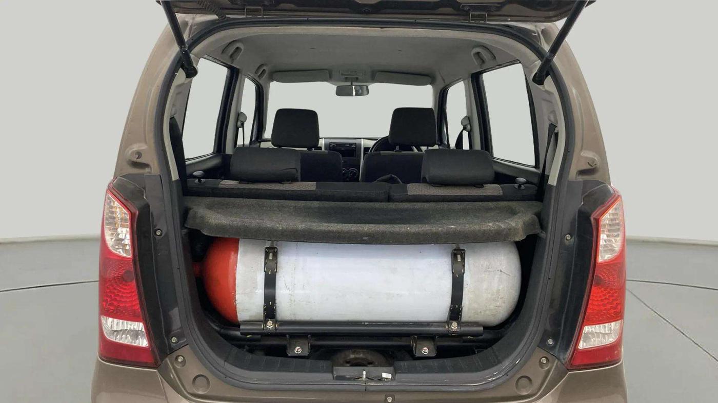 2014 Maruti Wagon R 1.0 LXI CNG, CNG, Manual, 72,605 km, Boot Inside