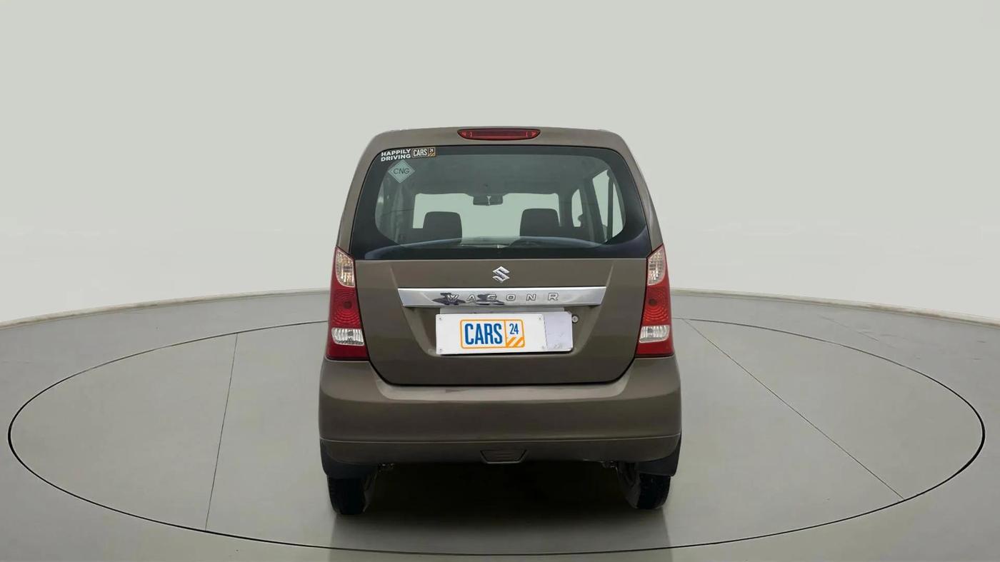 2014 Maruti Wagon R 1.0 LXI CNG, CNG, Manual, 72,605 km, Back/Rear