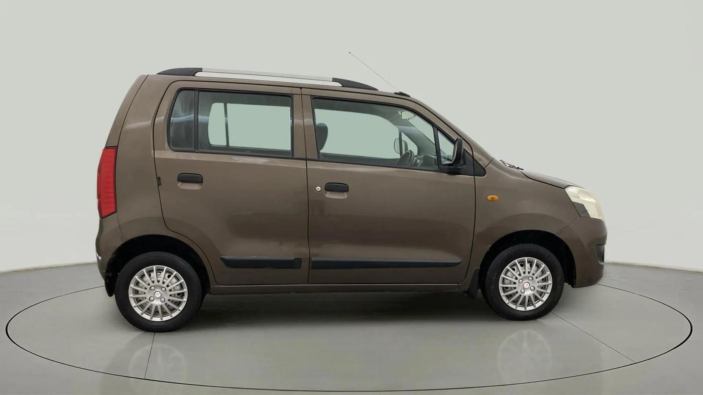 2014 Maruti Wagon R 1.0 LXI CNG, CNG, Manual, 72,605 km, Right Side View