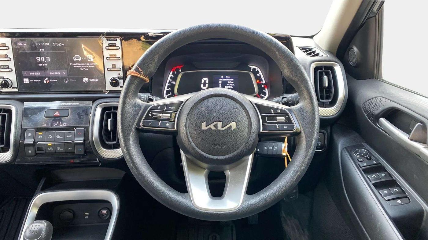 2023 KIA SONET HTK PLUS 1.2, Petrol, Manual, 11,518 km, Steering Wheel Close Up