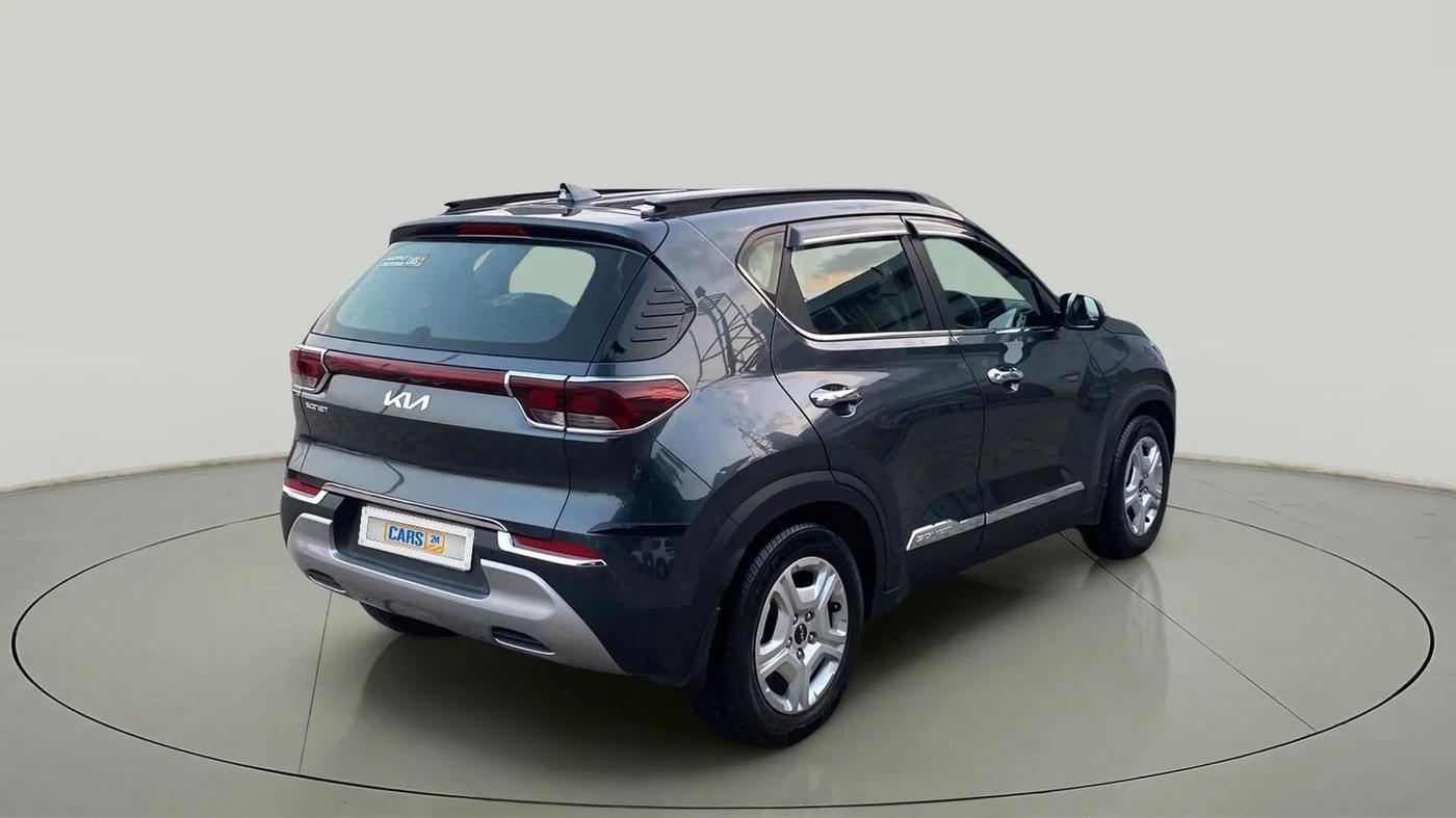 2023 KIA SONET HTK PLUS 1.2, Petrol, Manual, 11,518 km, Right Back Diagonal