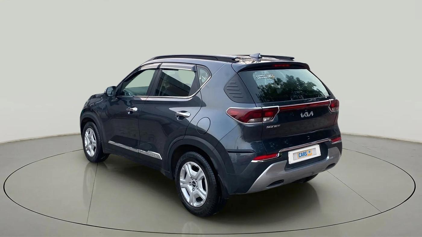 2023 KIA SONET HTK PLUS 1.2, Petrol, Manual, 11,518 km, Left Back Diagonal