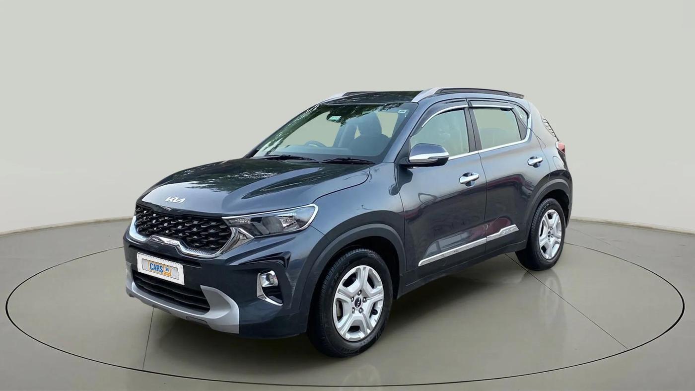 2023 KIA SONET HTK PLUS 1.2, Petrol, Manual, 11,518 km, Left Front Diagonal