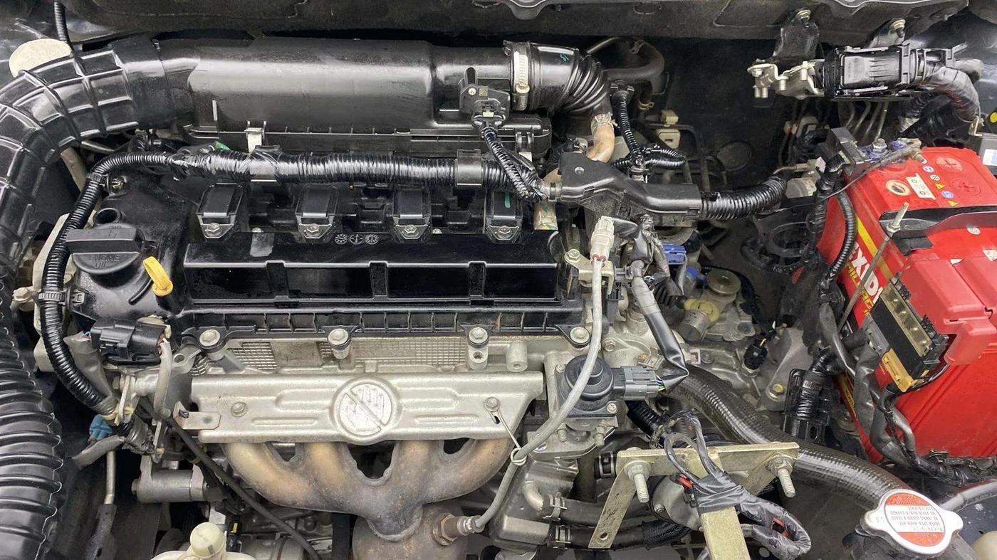2020 Toyota Glanza G ISG, Petrol, Manual, 85,160 km, Engine View