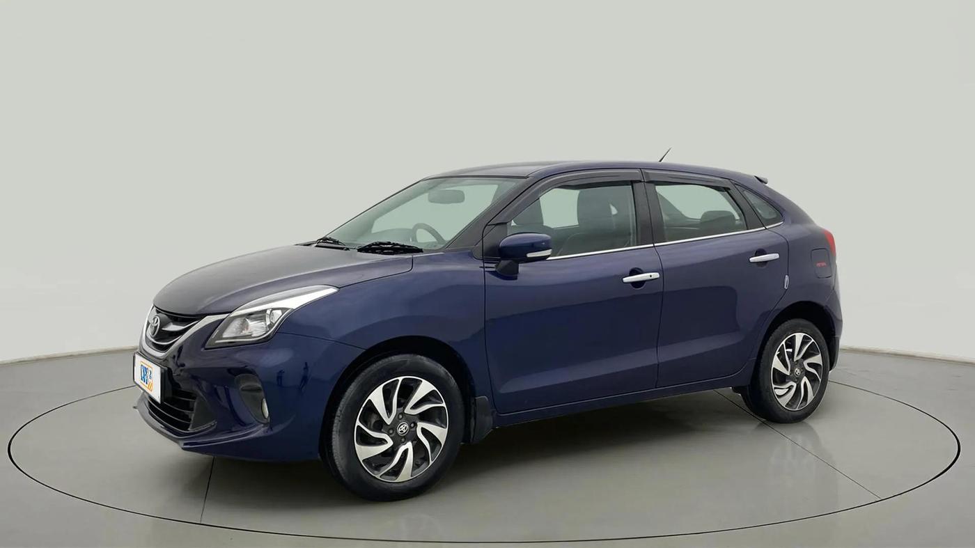 2020 Toyota Glanza G ISG, Petrol, Manual, 85,160 km, Left Front Diagonal