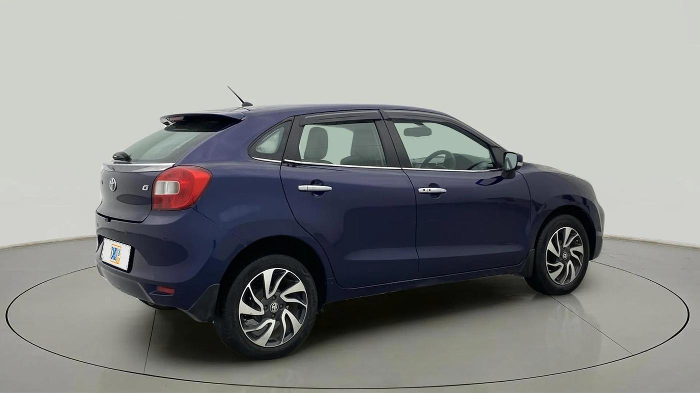 2020 Toyota Glanza G ISG, Petrol, Manual, 85,160 km, Right Back Diagonal