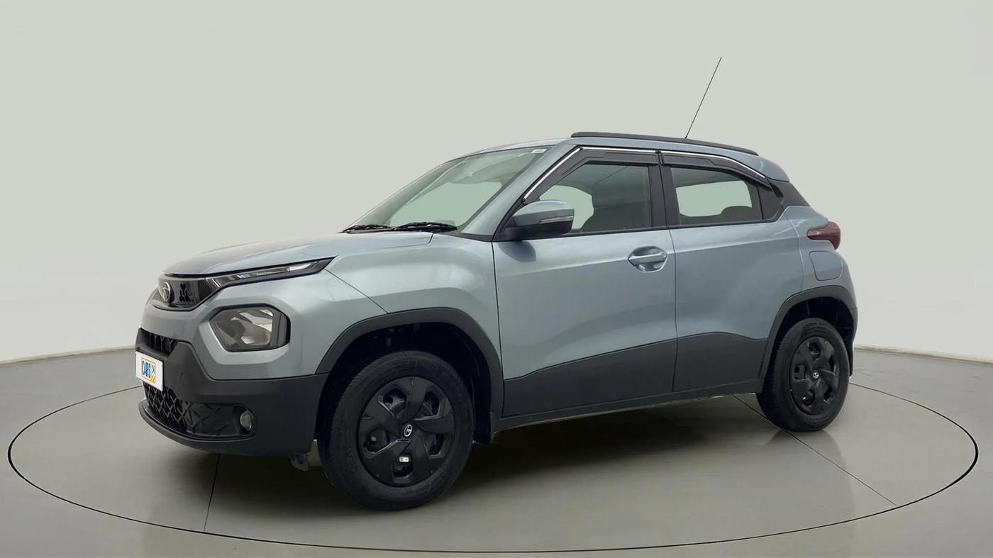 2023 Tata PUNCH ADVENTURE RHYTHM CNG MT, CNG, Manual, 8,932 km, Left Front Diagonal