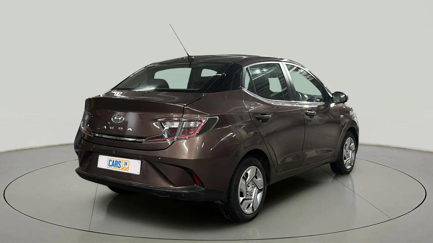 2020 Hyundai AURA S 1.2 AMT, Petrol, Automatic, 19,764 km, Right Side View