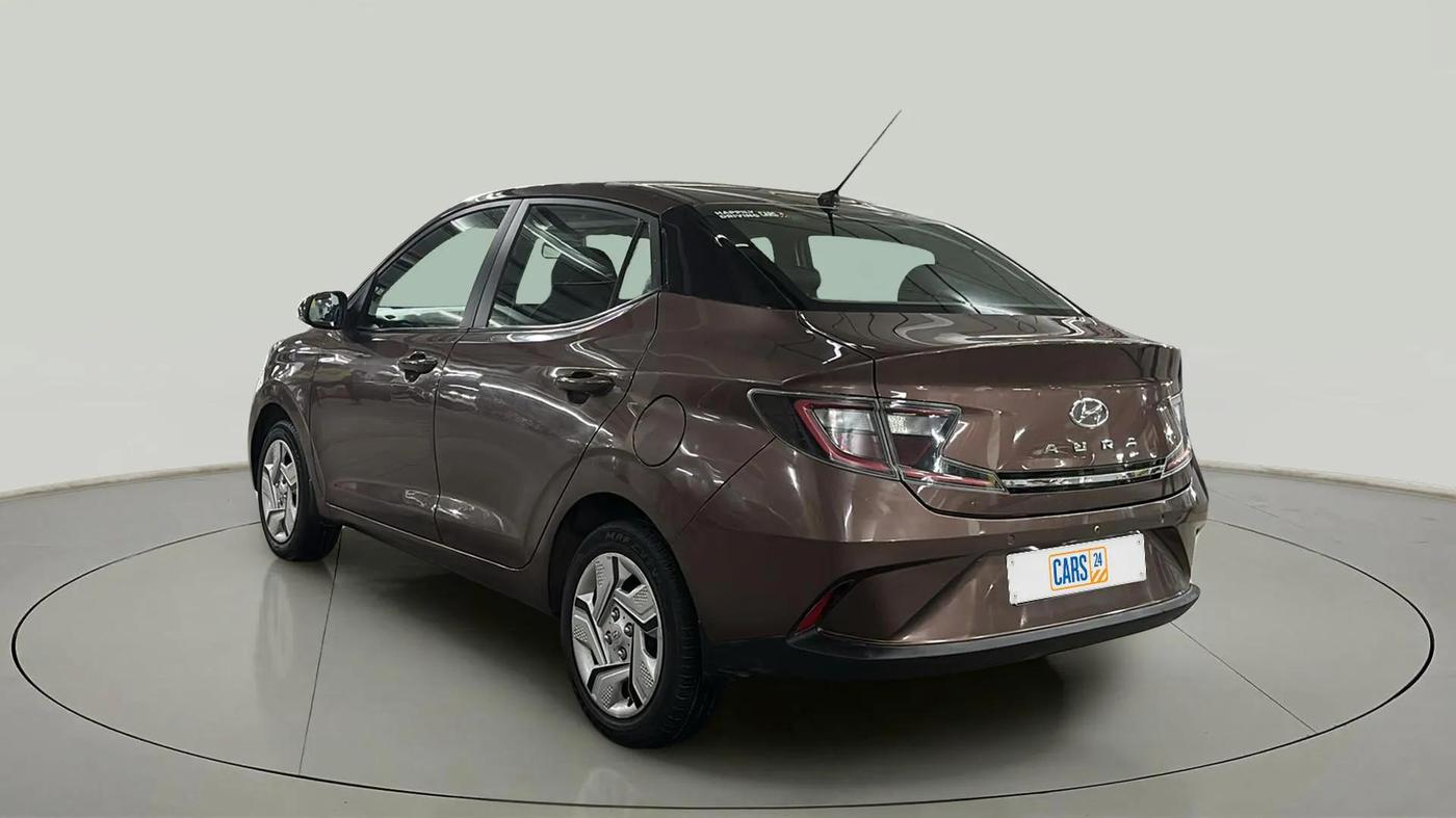2020 Hyundai AURA S 1.2 AMT, Petrol, Automatic, 19,764 km, Left Back Diagonal