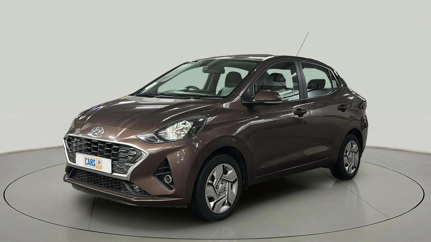 2020 Hyundai AURA S 1.2 AMT, Petrol, Automatic, 19,764 km, Left Front Diagonal