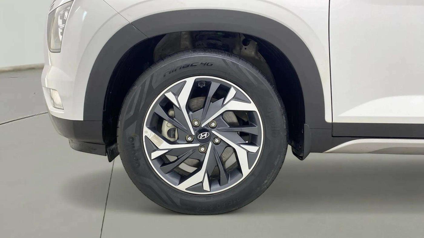 2022 Hyundai Creta SX (O) AT 1.5 DIESEL, Diesel, Automatic, 34,335 km, Left Front Wheel