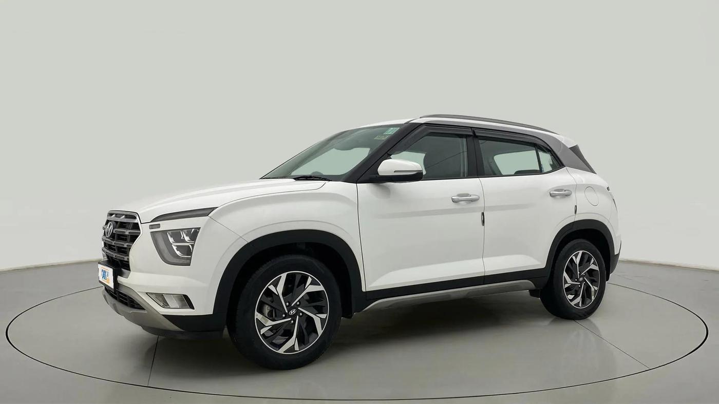 2022 Hyundai Creta SX (O) AT 1.5 DIESEL, Diesel, Automatic, 34,335 km, Left Front Diagonal