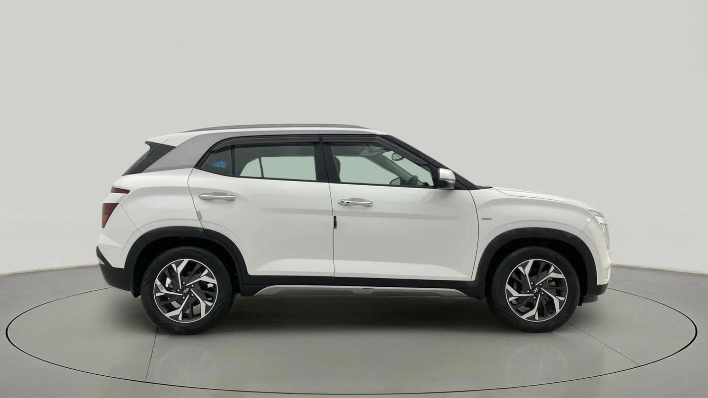 2022 Hyundai Creta SX (O) AT 1.5 DIESEL, Diesel, Automatic, 34,335 km, Right Side View