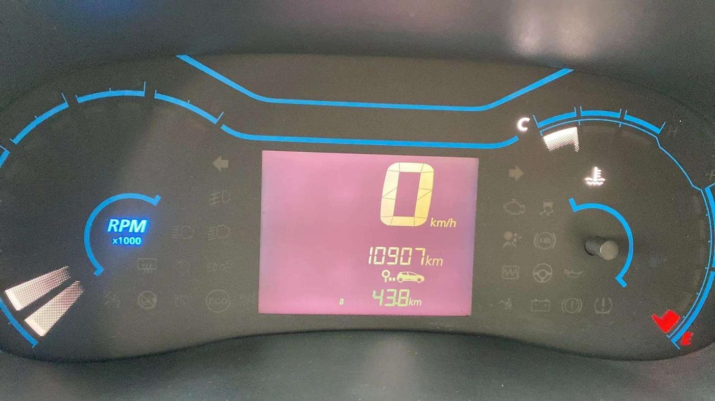 2020 Renault Kwid RXT 0.8, Petrol, Manual, 10,906 km, Odometer Image