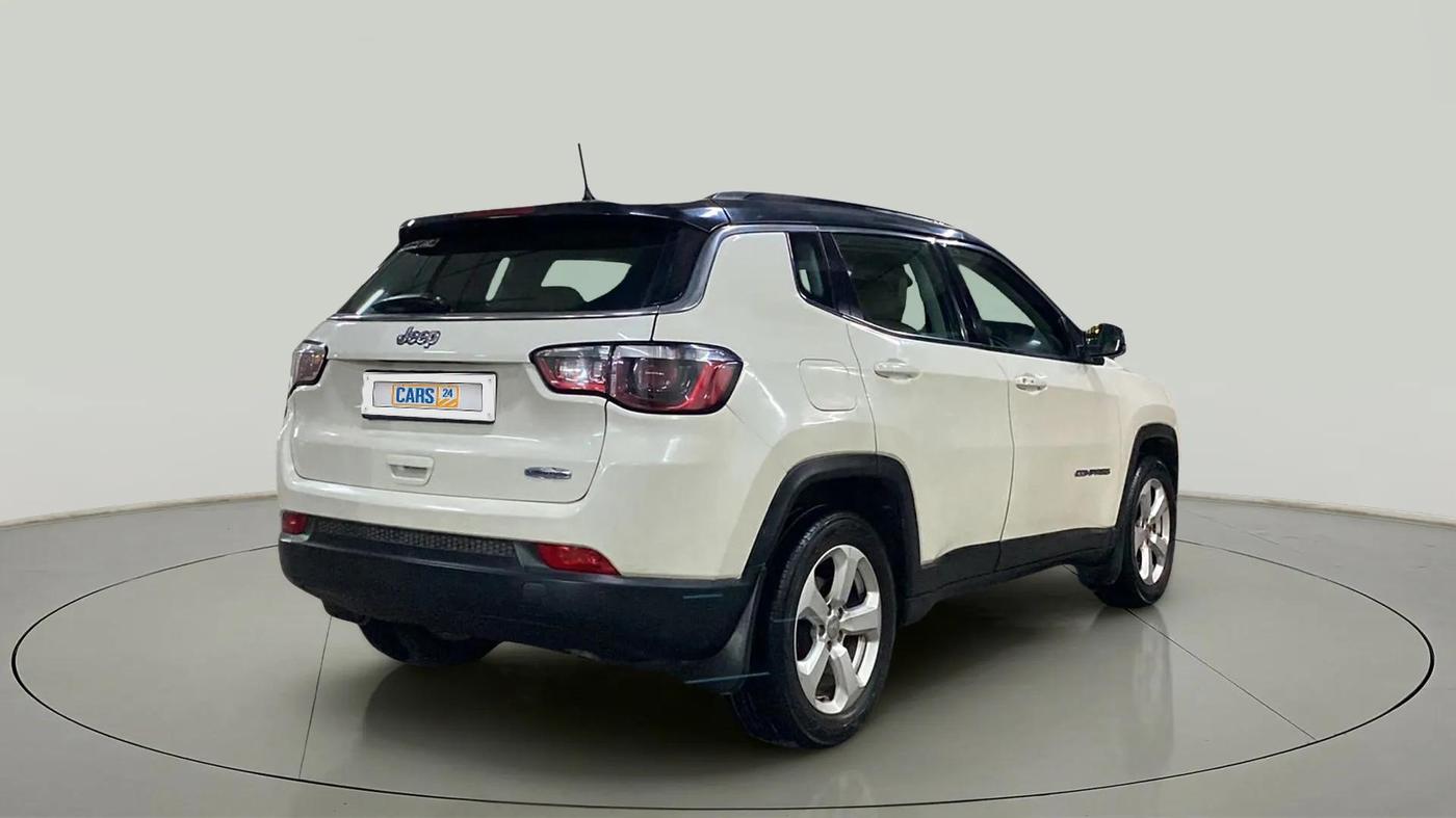 2017 Jeep Compass LONGITUDE (O) 2.0 DIESEL, Diesel, Manual, 95,772 km, Right Back Diagonal