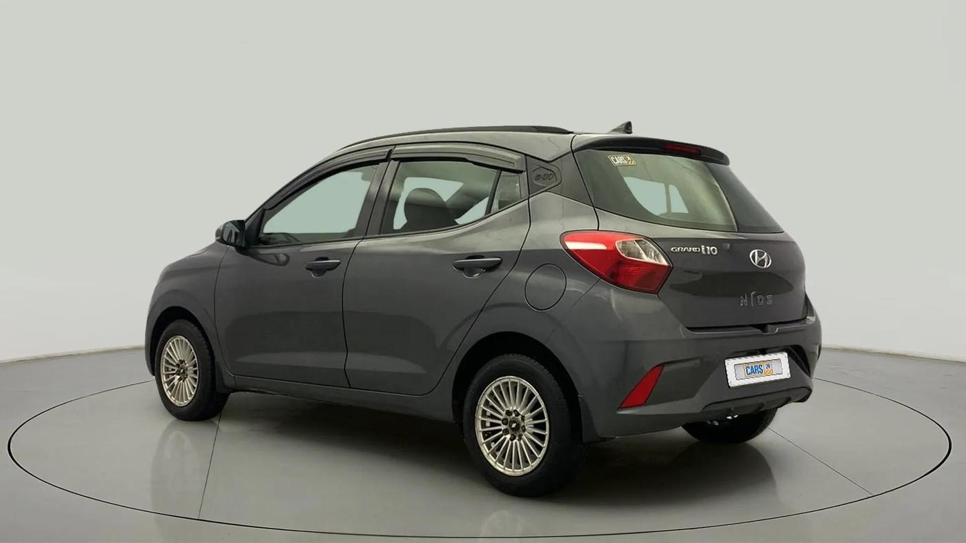 2019 Hyundai GRAND I10 NIOS MAGNA AMT 1.2 KAPPA VTVT, Petrol, Automatic, 69,140 km, Left Back Diagonal