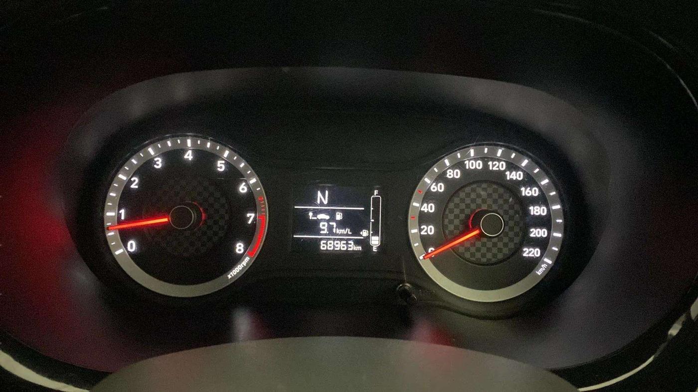2019 Hyundai GRAND I10 NIOS MAGNA AMT 1.2 KAPPA VTVT, Petrol, Automatic, 69,140 km, Odometer Image