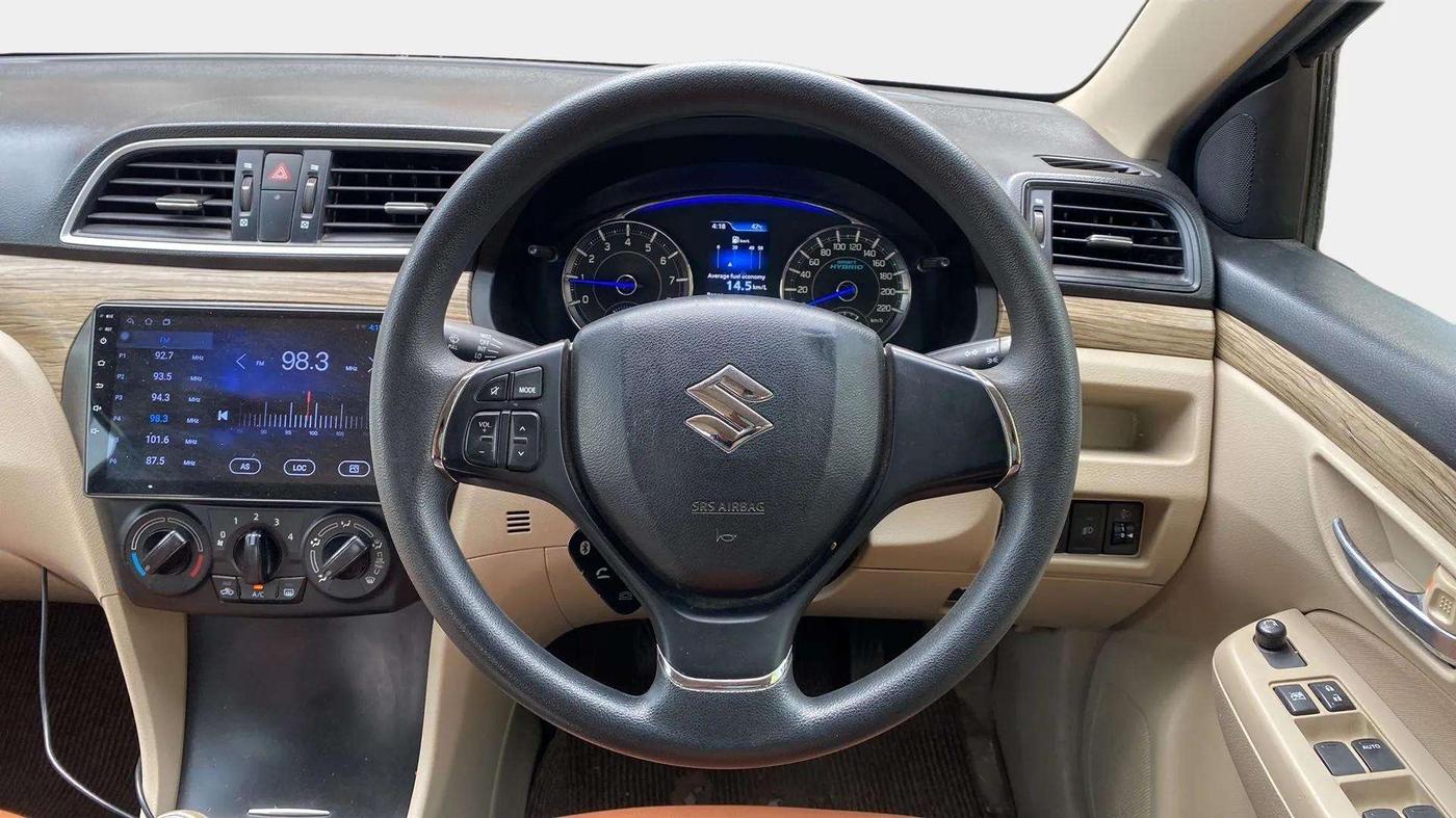 2021 Maruti Ciaz SIGMA 1.5 SHVS MT  PETROL, Petrol, Manual, 72,726 km, Steering Wheel Close Up