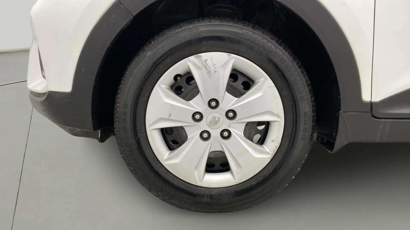 2019 Hyundai Creta E PLUS 1.6 PETROL, Petrol, Manual, 67,557 km, Left Front Wheel