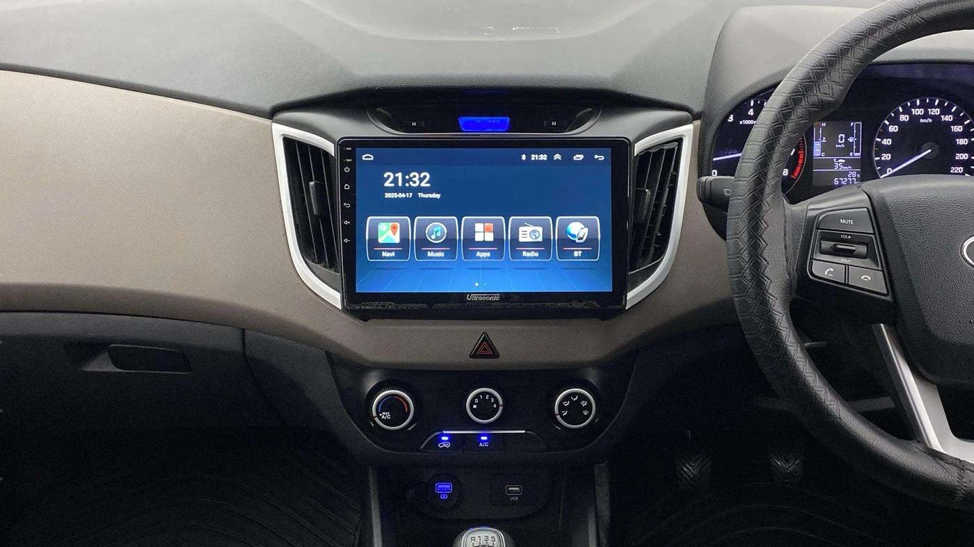 2019 Hyundai Creta E PLUS 1.6 PETROL, Petrol, Manual, 67,557 km, Air Conditioner