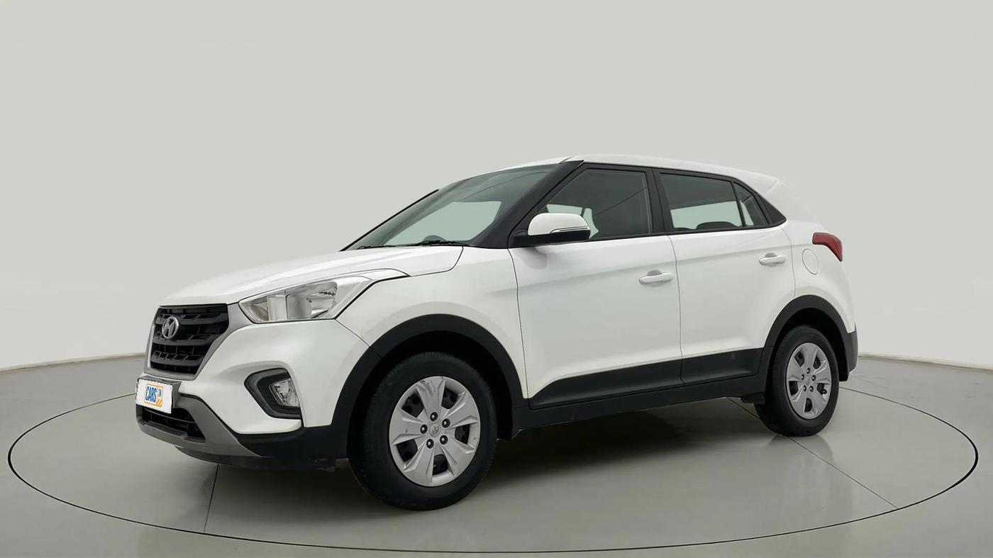 2019 Hyundai Creta E PLUS 1.6 PETROL, Petrol, Manual, 67,557 km, Left Front Diagonal