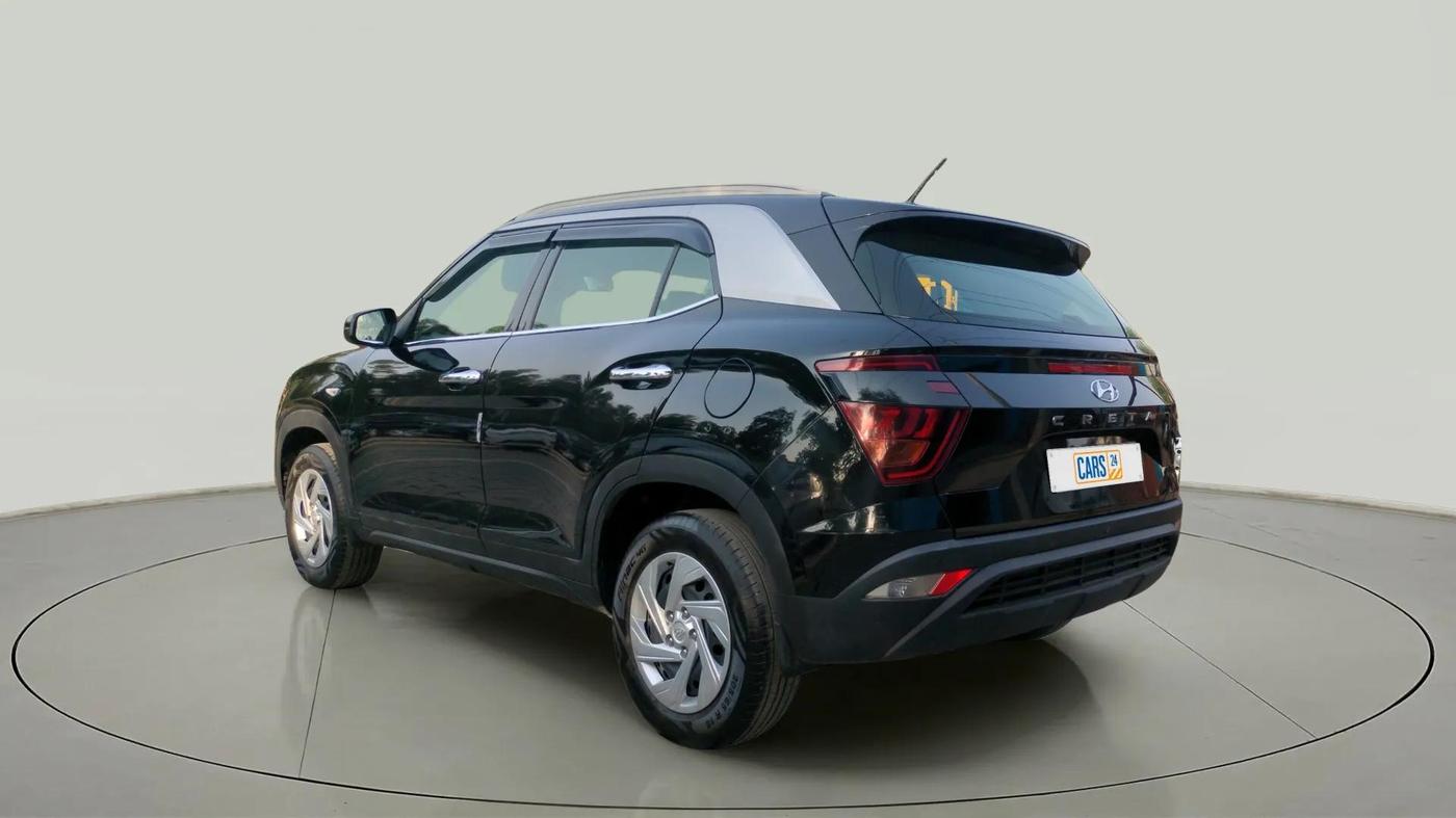 2022 Hyundai Creta E 1.5 DIESEL, Diesel, Manual, 21,587 km, Left Back Diagonal