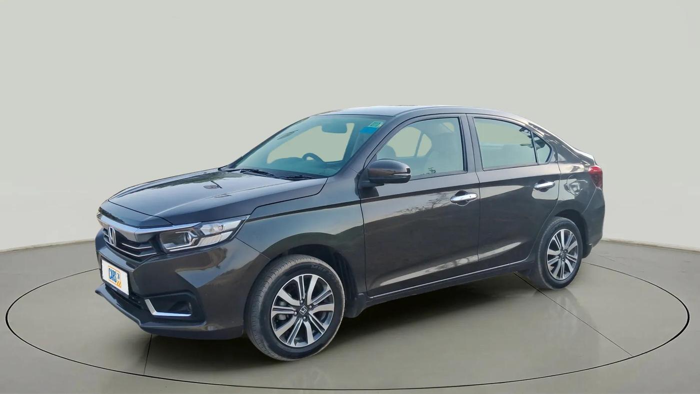 2022 Honda Amaze 1.2L I-VTEC VX CVT, Petrol, Automatic, 27,058 km, Left Front Diagonal