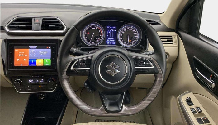2020 Maruti Dzire ZXI Plus AMT, Petrol, Automatic, 51,225 km, Steering Wheel Close Up