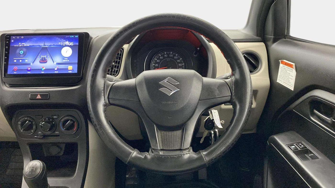 2022 Maruti New Wagon-R LXI CNG 1.0, CNG, Manual, 71,090 km, Steering Wheel Close Up