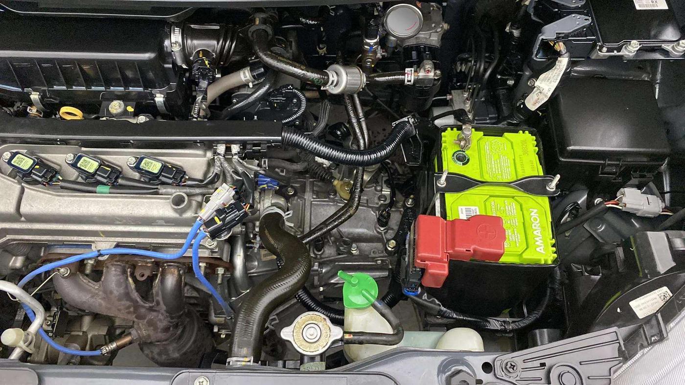 2022 Maruti New Wagon-R LXI CNG 1.0, CNG, Manual, 71,090 km, Engine View - Left
