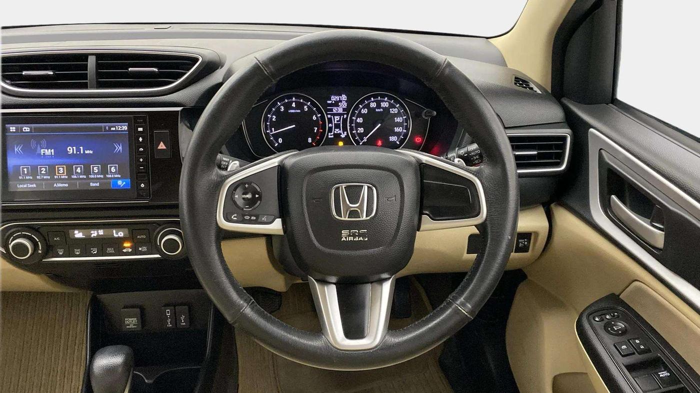 2022 Honda Amaze 1.2L I-VTEC VX CVT, Petrol, Automatic, 29,705 km, Steering Wheel Close Up
