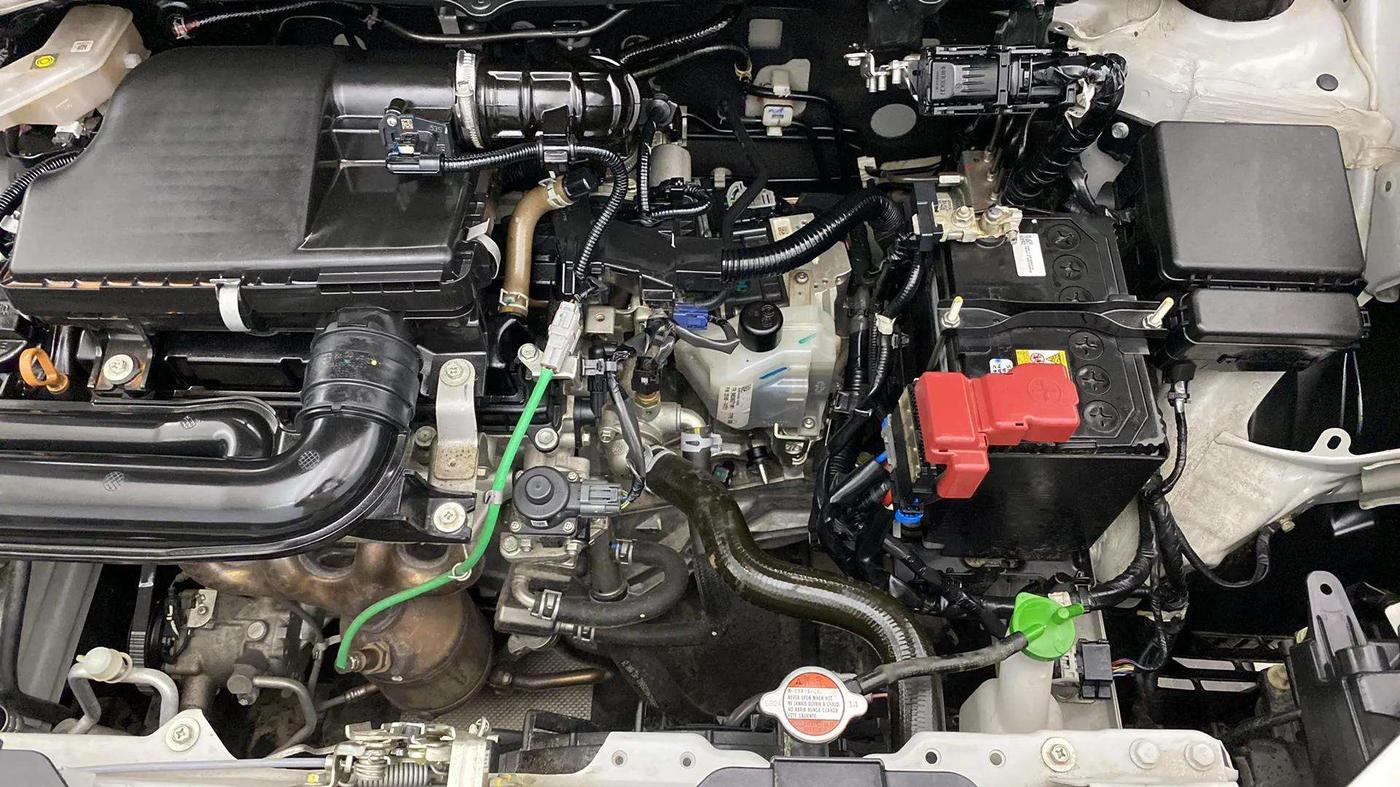 2024 Maruti FRONX DELTA PLUS 1.2L AGS, Petrol, Automatic, 4,351 km, Engine View - Left