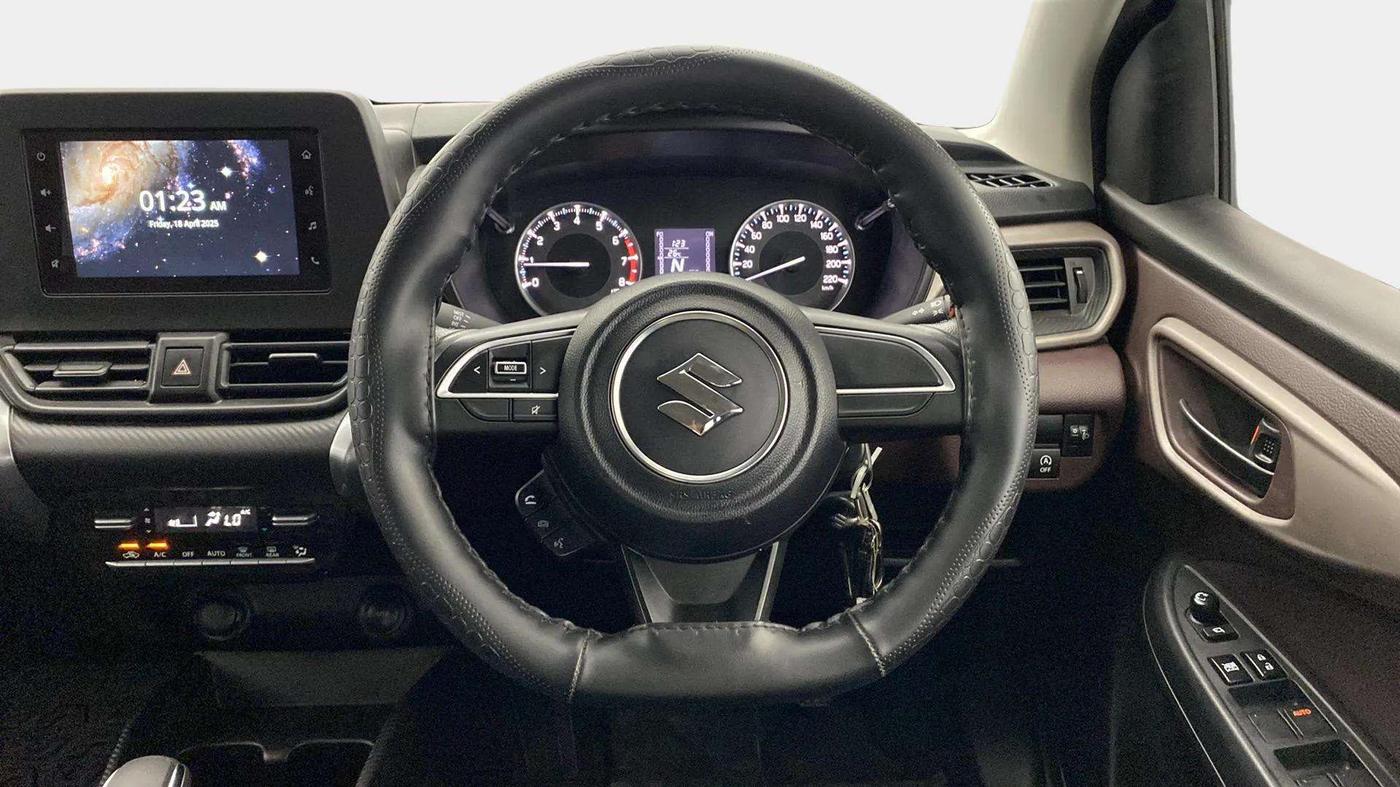 2024 Maruti FRONX DELTA PLUS 1.2L AGS, Petrol, Automatic, 4,351 km, Steering Wheel Close Up