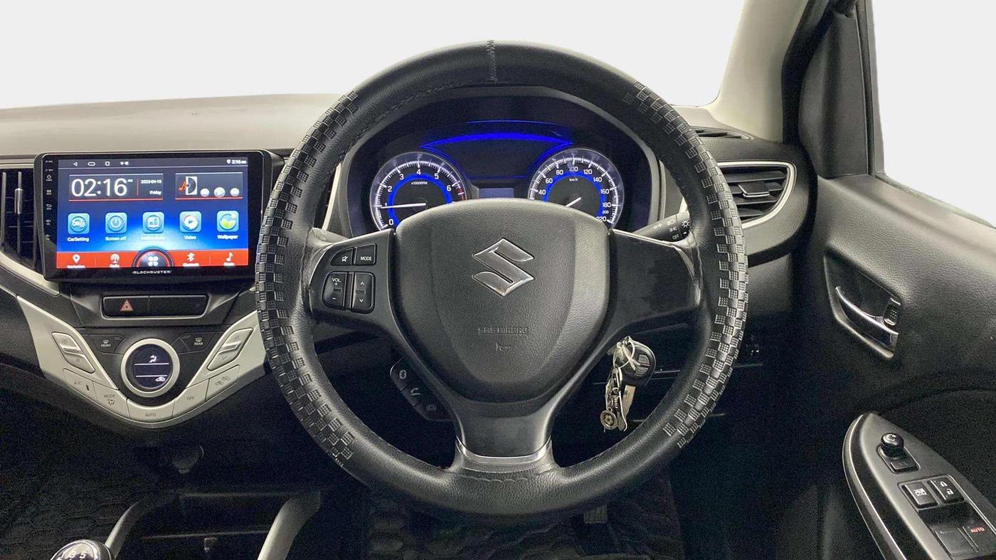 2018 Maruti Baleno DELTA PETROL 1.2, Petrol, Manual, 40,589 km, Steering Wheel Close Up