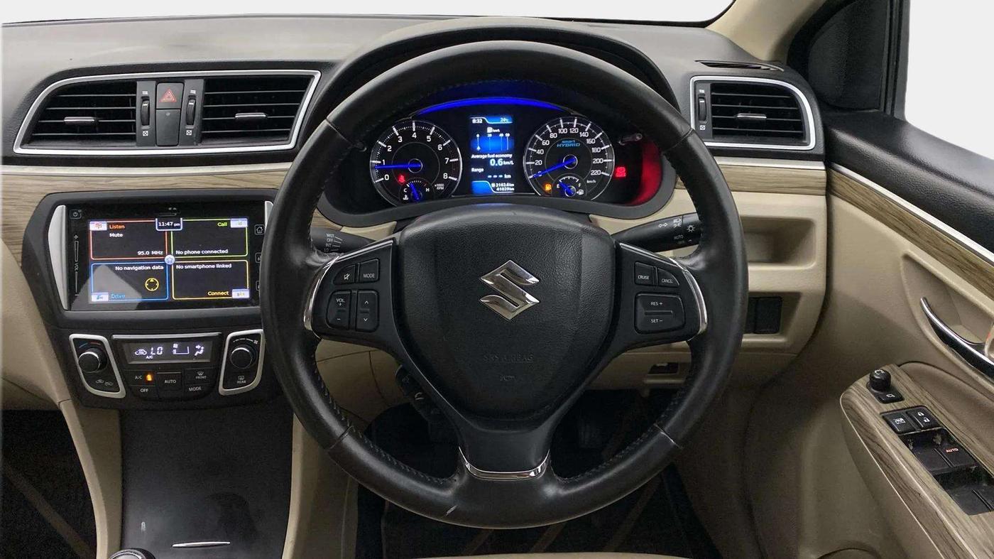 2020 Maruti Ciaz ALPHA 1.5 SHVS PETROL, Petrol, Manual, 41,131 km, Steering Wheel Close Up