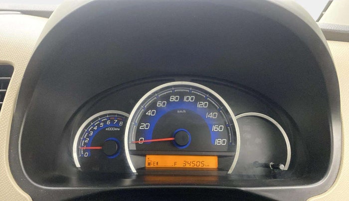 2017 Maruti Wagon R 1.0 VXI, Petrol, Manual, 34,473 km, Odometer Image