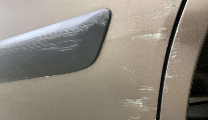 2017 Maruti Wagon R 1.0 VXI, Petrol, Manual, 34,473 km, Rear left door - Slightly dented