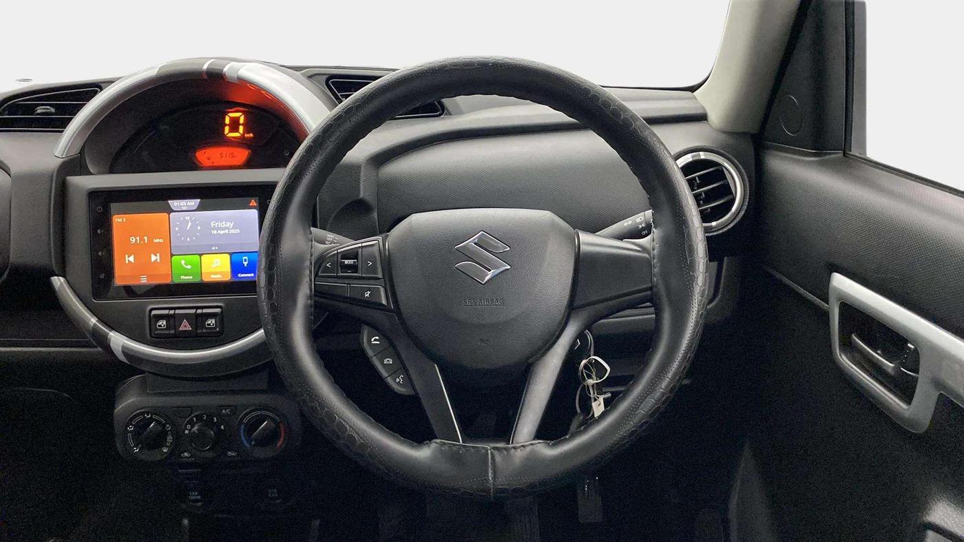 2023 Maruti S PRESSO VXI+, Petrol, Manual, 5,171 km, Steering Wheel Close Up