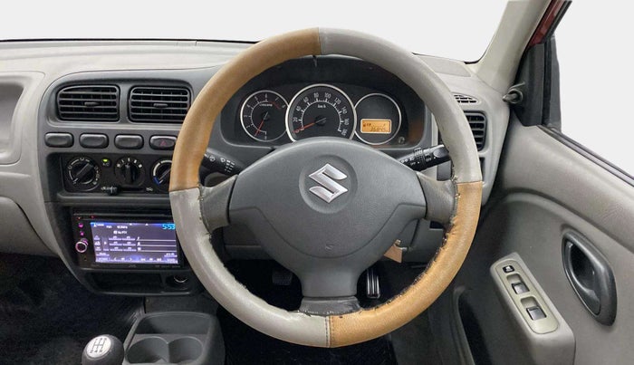 2013 Maruti Alto K10 VXI, Petrol, Manual, 36,873 km, Steering Wheel Close Up