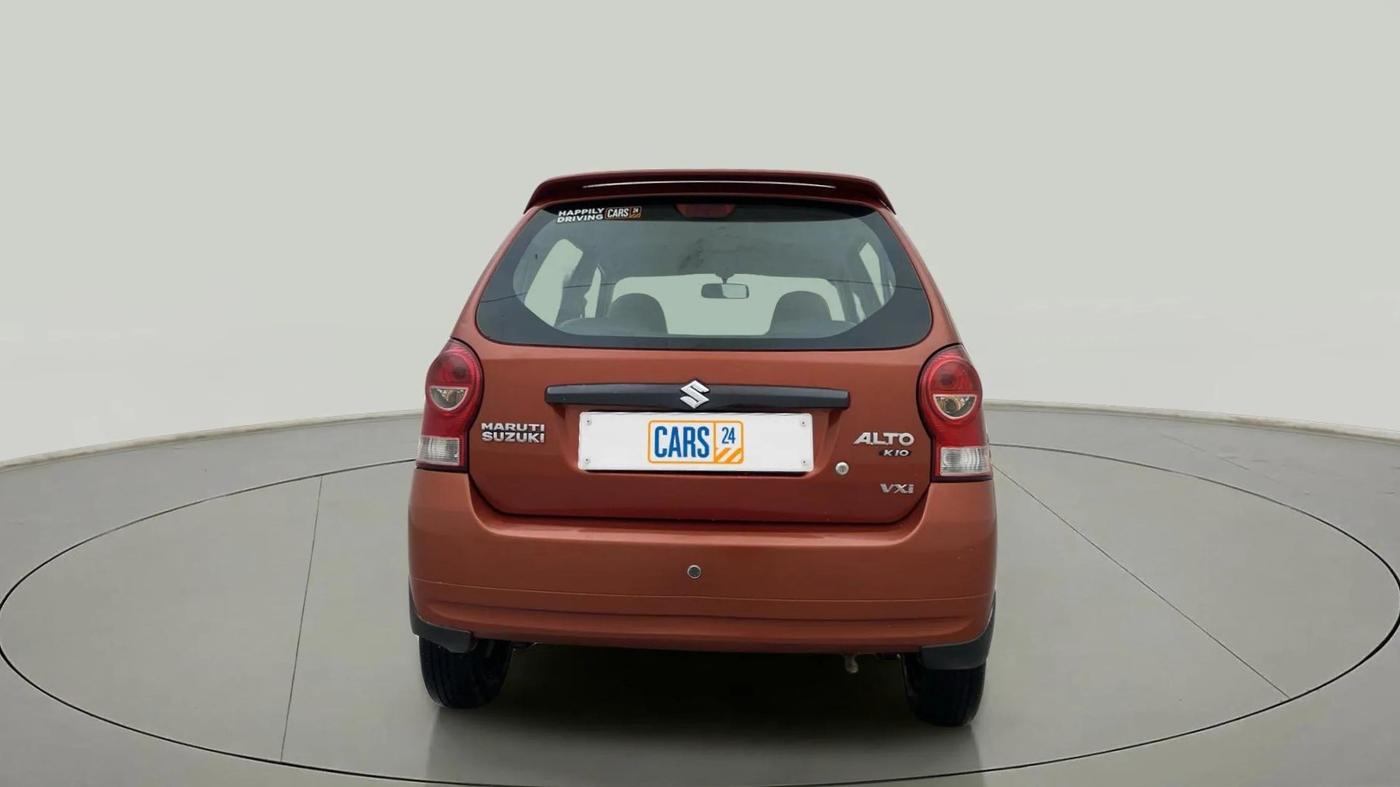 2013 Maruti Alto K10 VXI, Petrol, Manual, 36,875 km, Back/Rear