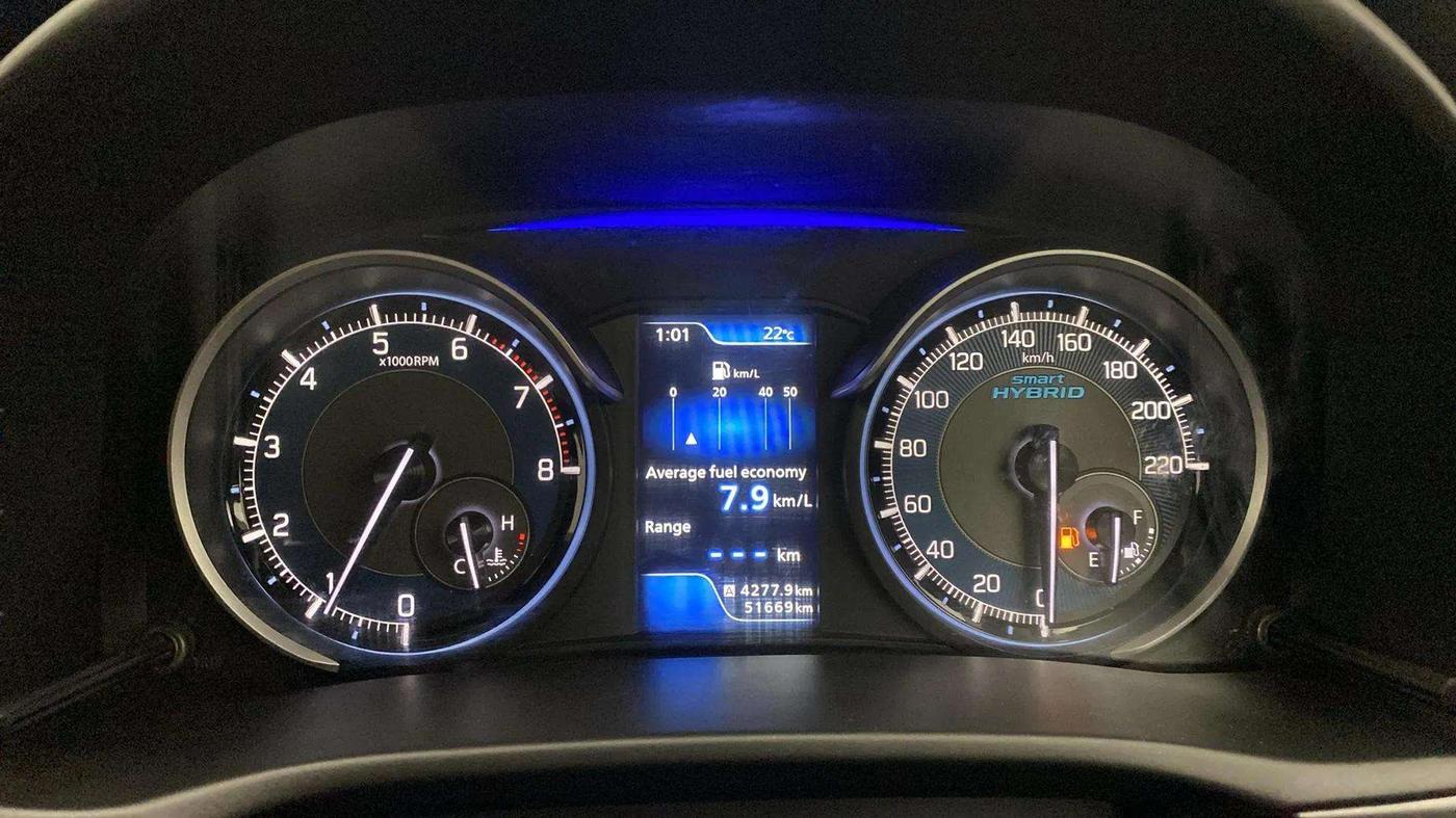 2020 Maruti XL6 ZETA MT, Petrol, Manual, 51,617 km, Odometer Image