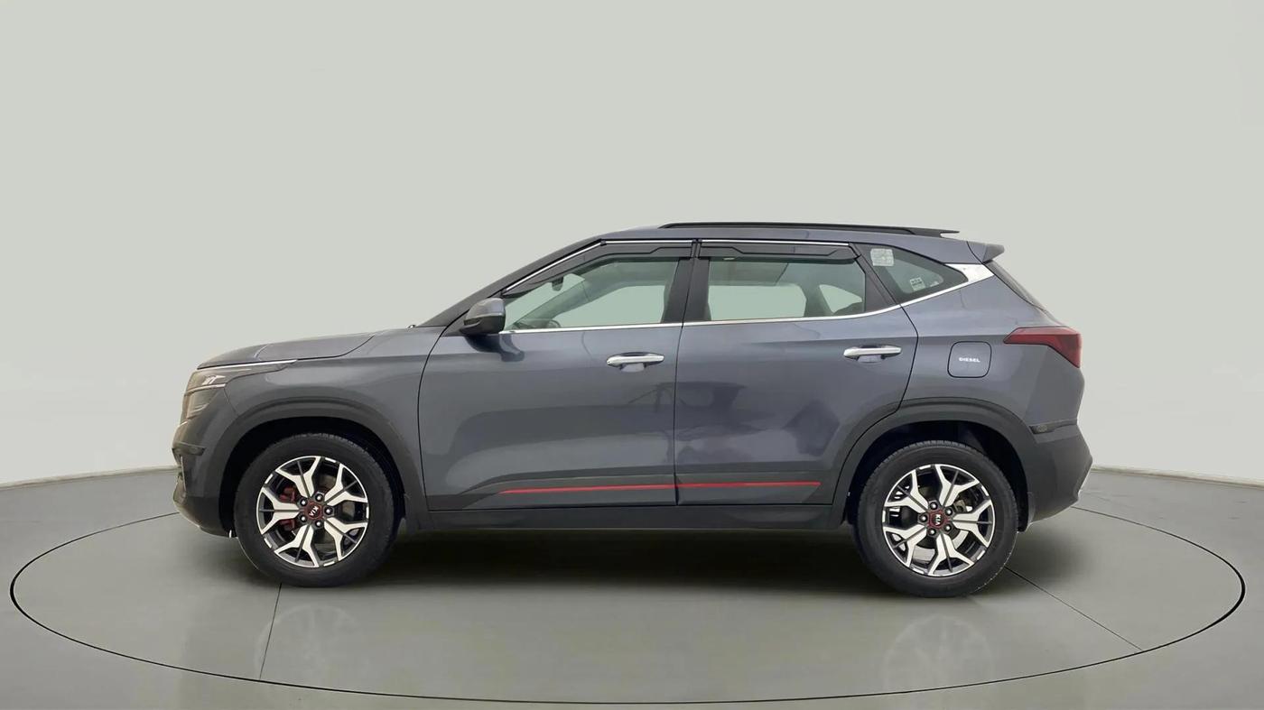 2019 KIA SELTOS GTX PLUS AT 1.5 DIESEL, Diesel, Automatic, 61,747 km, Left Side