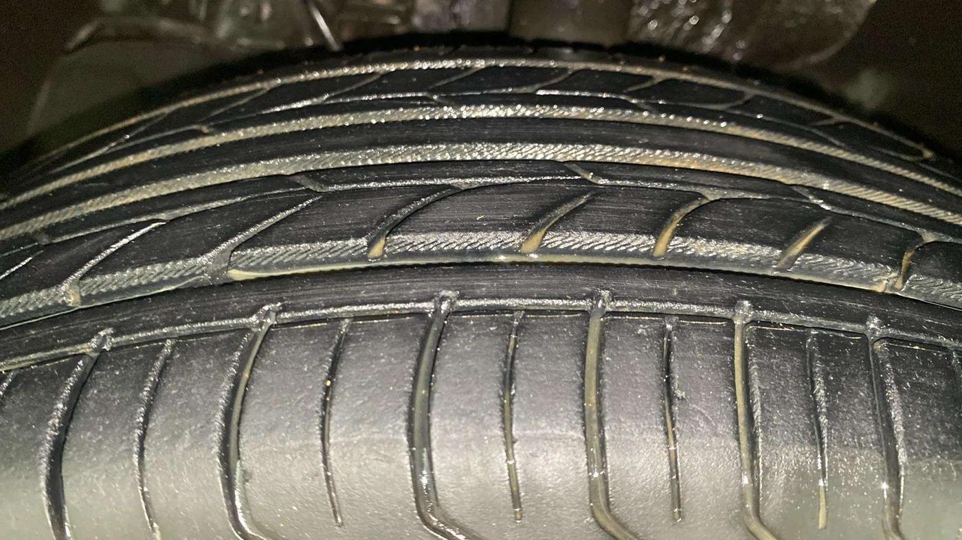2018 Tata TIAGO NRG PETROL, Petrol, Manual, 50,251 km, Left Front Tyre Tread