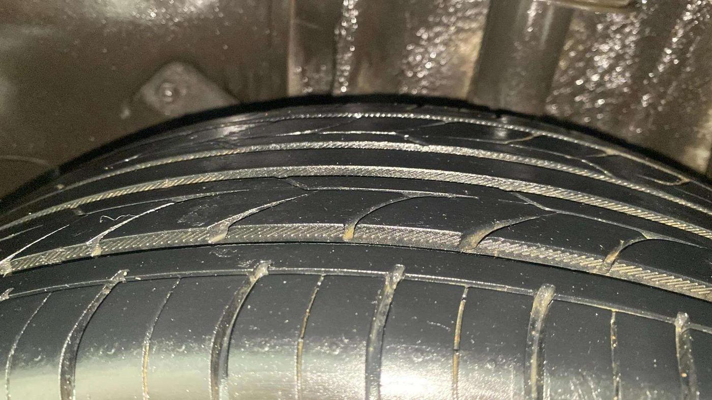 2018 Tata TIAGO NRG PETROL, Petrol, Manual, 50,251 km, Left Rear Tyre Tread