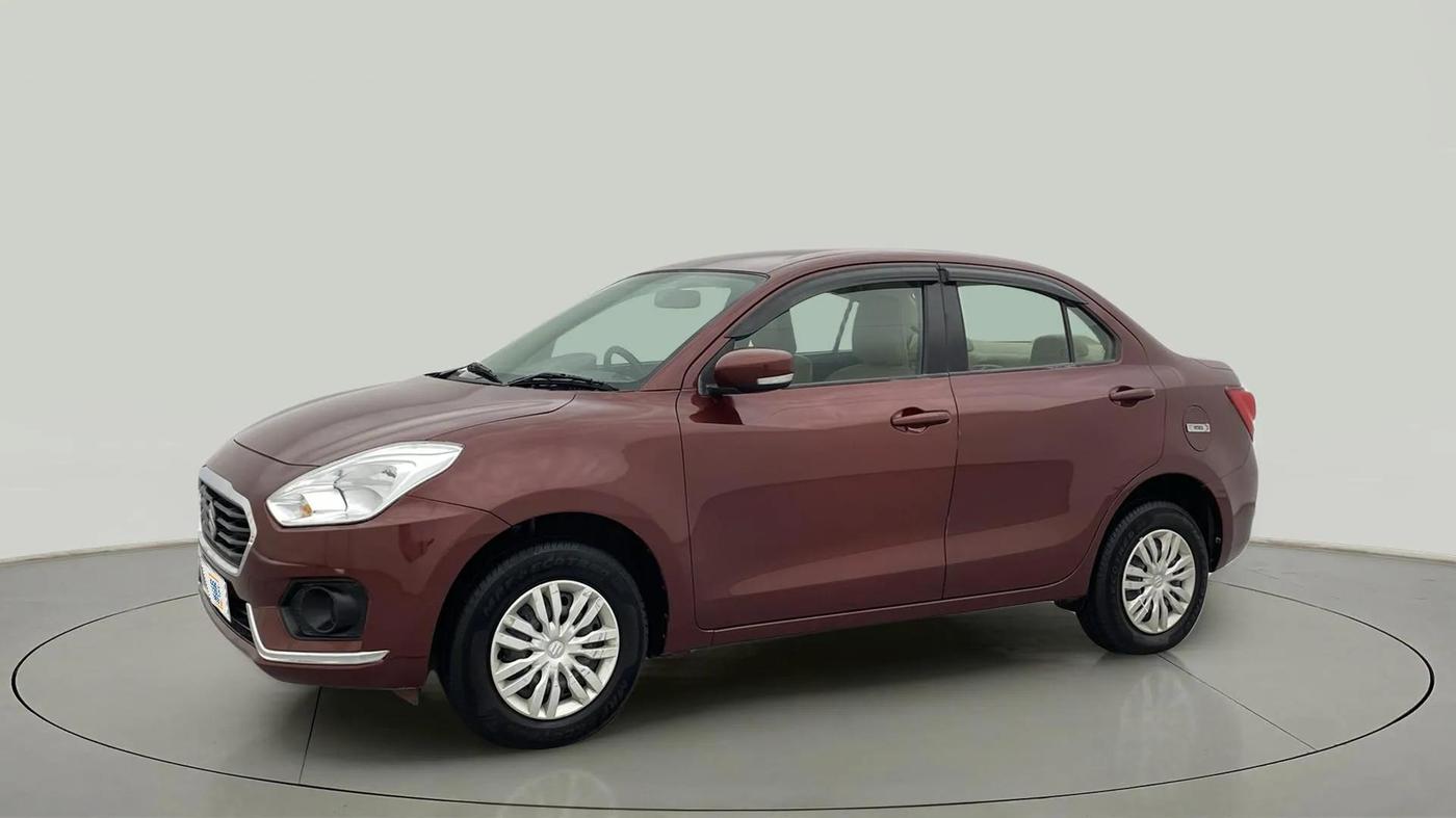 2019 Maruti Dzire VXI AMT, Petrol, Automatic, 77,826 km, Left Front Diagonal