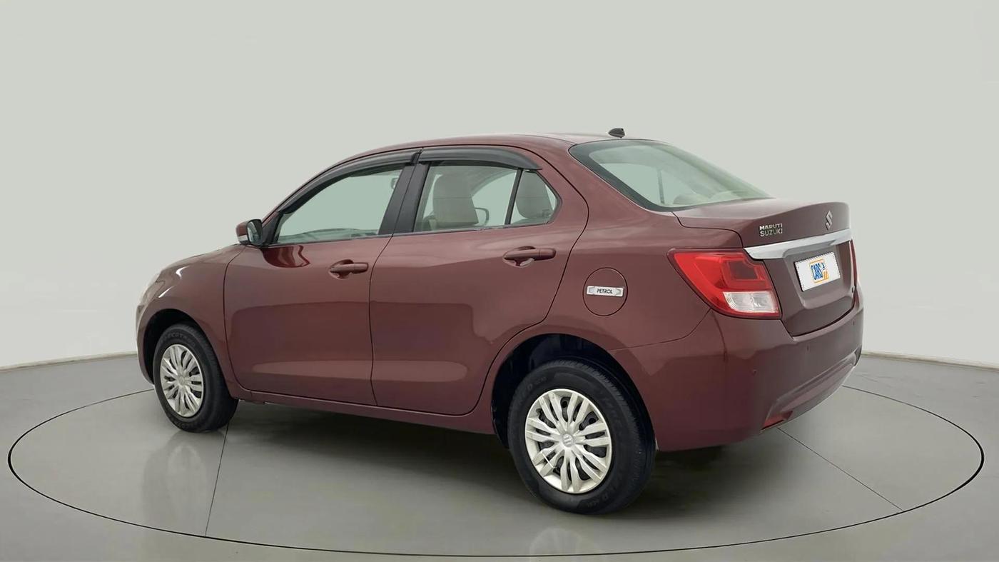 2019 Maruti Dzire VXI AMT, Petrol, Automatic, 77,826 km, Left Back Diagonal