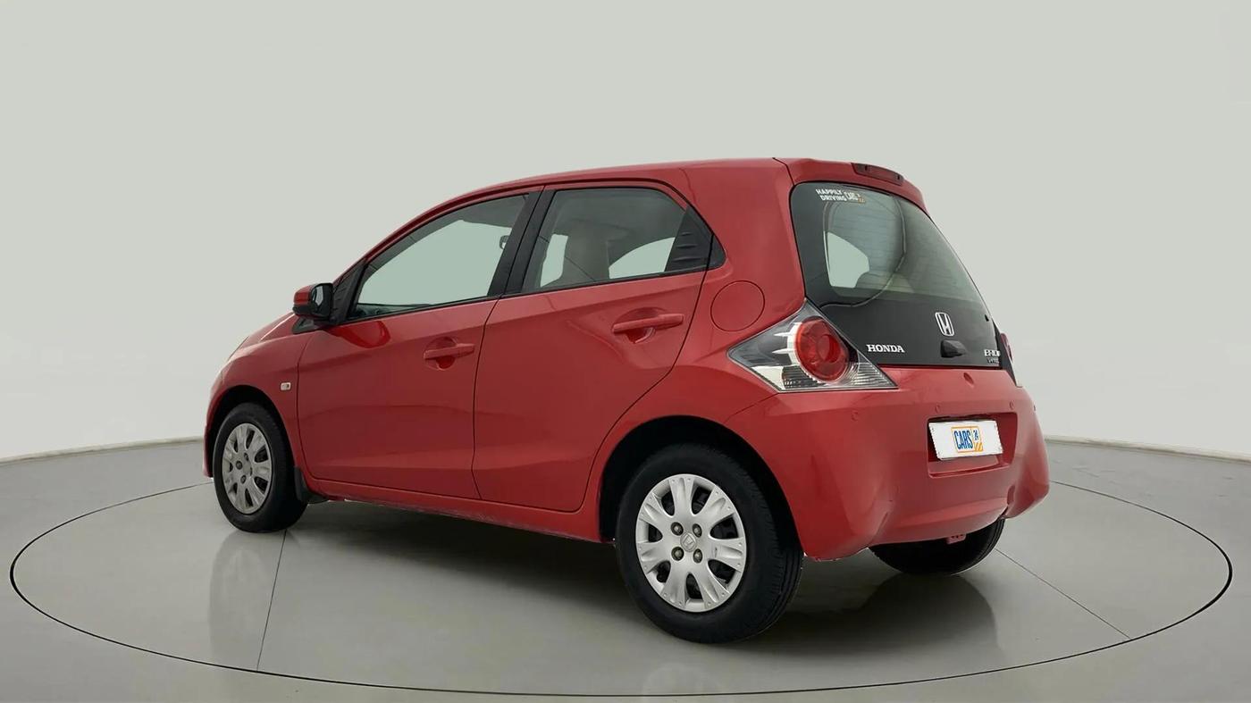 2015 Honda Brio S MT, Petrol, Manual, 28,721 km, Left Back Diagonal